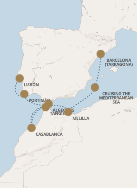 I Can't Wait To Travel | 11/2027 Lisbon to Barcelona